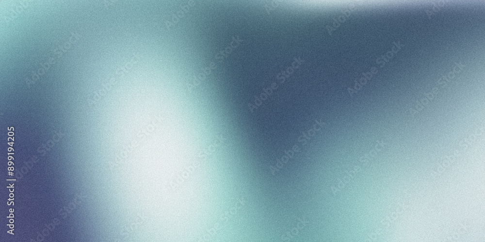 Wall mural grainy texture abstract background with a gradient of light blue and purple