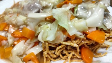 It is a Japanese food that is popular in Japan and liked by Japanese people.