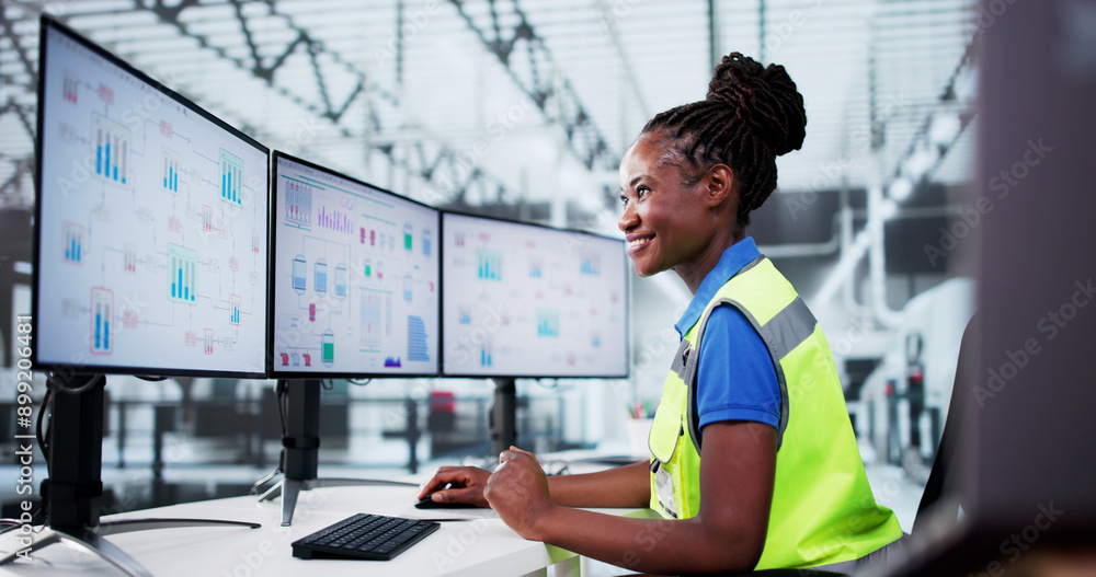 Poster Engineer Operators Using Scada System