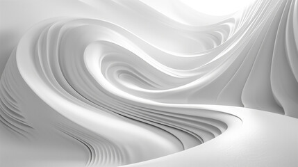 モノクロームの抽象的な線画