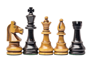 A Knight's Tale: The Chess Pieces Stand Ready For Battle