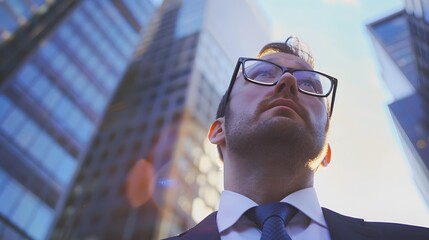 portrait of a businessman