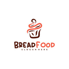 Bread with S logo vector template, Creative Bread logo design concepts