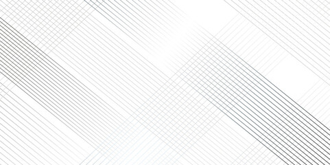 Fototapeta premium Abstract vector wave line elegant white striped diagonal line technology concept web texture. Vector gradient gray line pattern monochrome striped texture, minimal background.
