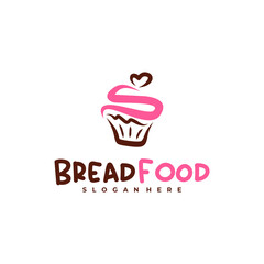 Bread with S logo vector template, Creative Bread logo design concepts