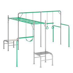 play structure, Childers paying tings, outdoor gym, play area, , no background, different design, png, white background, isolated, abstract, 3d model.