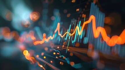 abstract lights loop