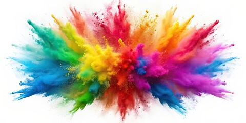 Vibrant colored powder explosion background , celebration, festival, vibrant, colorful, explosion, powder, party, Holi, abstract