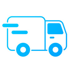 Delivery Truck icon. Delivery, Truck, Shipping, Logistics, Transport, Fast delivery, Freight, Parcel, Cargo