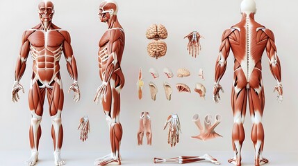  a diagram of the human body