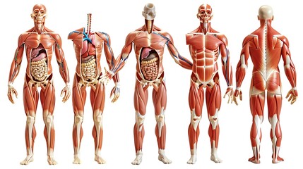  a diagram of the human body
