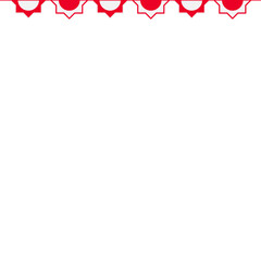 Indonesia Flag Curtain Header