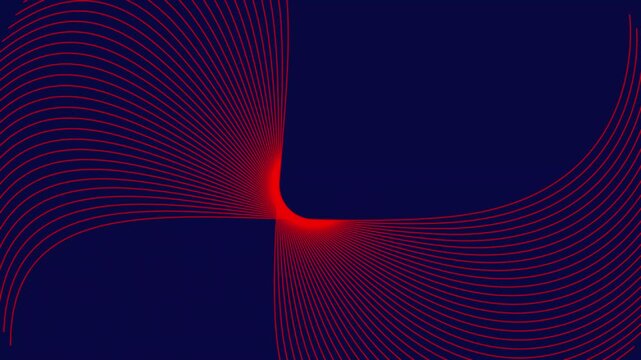 A dynamic line background featuring an array of parallel and intersecting lines in varying thicknesses and colors, creating a sense of depth and motion, 