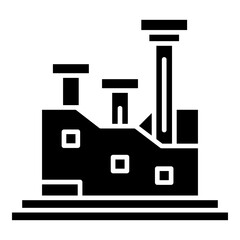 illustration of a factory