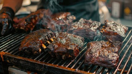 barbecue expert, teaching participants how to achieve tender, flavorful results using different cuts of meat and barbecue techniques.