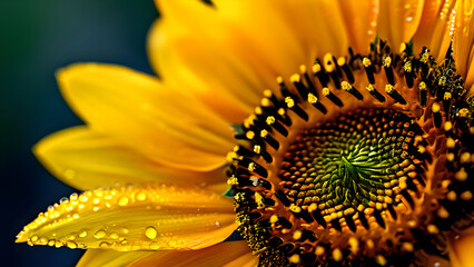 sunflower close up