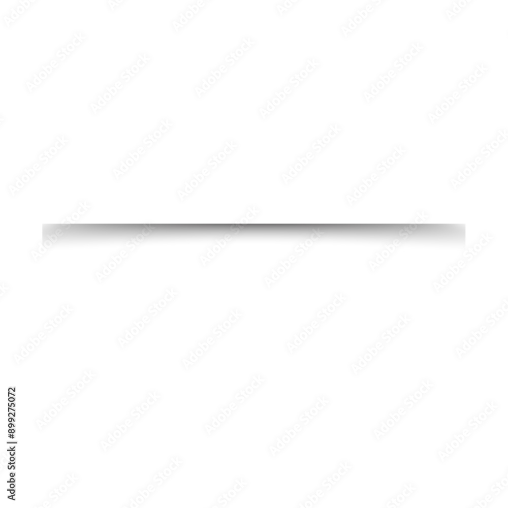 Poster realistic shadow box effect with light and shade. square shadow on paper transparent. flat vector il
