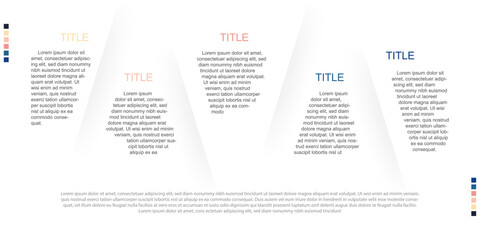 Infographic  workflow design template. presentation timeline in business. step procress.