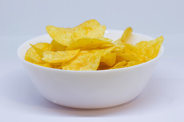 tasty chips in a bowl