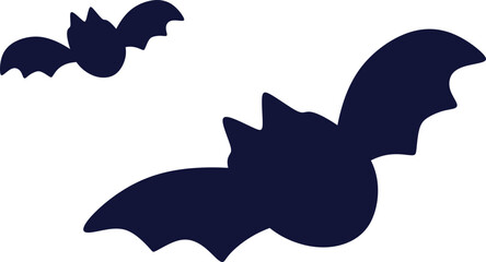 Halloween Bats Silhouette
