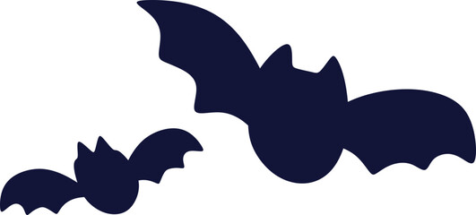 Halloween Bats Silhouette