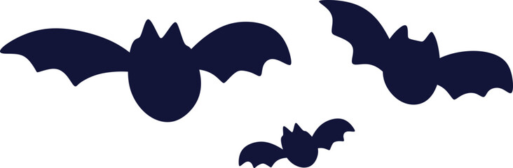 Halloween Bats Silhouette