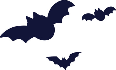 Halloween Bats Silhouette