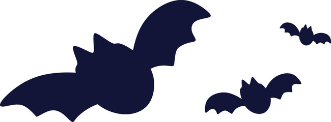 Halloween Bats Silhouette