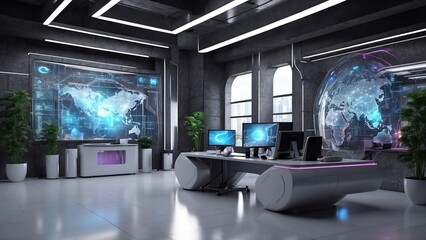 modern living room interior