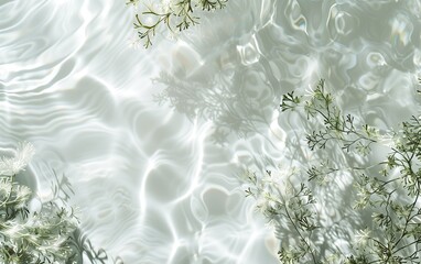 Pure water and wormwood,created with Generative AI tecnology.