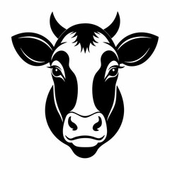 portrait of a cow