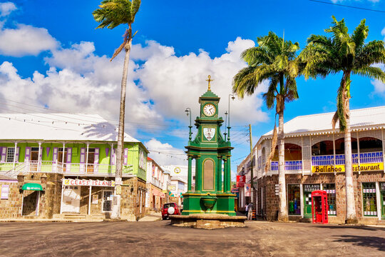 Circus Clock,St Kitts, Caribbean