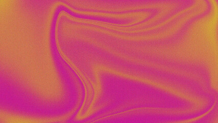 Vibrant abstract background featuring pink and orange hues with smooth wavy patterns, Gradient grainy texture wallpaper