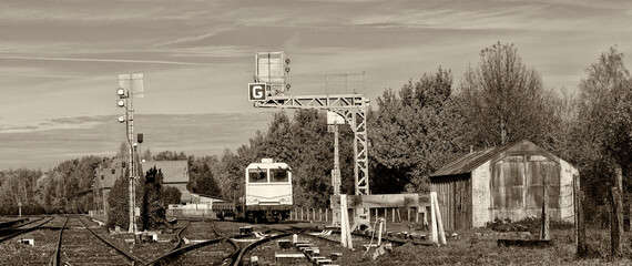 chemin de fer français, gare en Auvergne