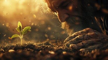 Parable of the Sower.Seeds of Faith