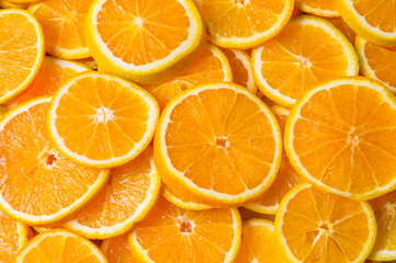 Orange Slices Photography for Health and Nutrition Concept