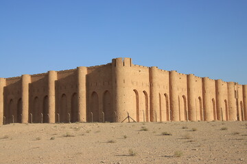 Al-Akhaidir Fort in the city of Karbala Iraq