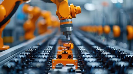 Automated system performing predictive maintenance on a production line, Technology, Predictive upkeep in manufacturing