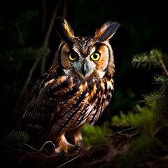 Fototapeta premium great horned owl