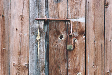 Locker on a Fisherman's shed by the Lustrafjorden Fjord.
