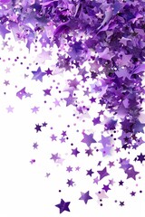 Fototapeta premium White background with lilac flowers , Background for the design