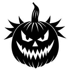 halloween pumpkin head