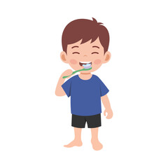 Children Toothbrush  Illustration