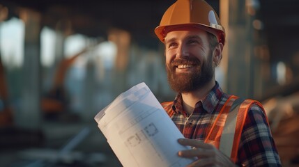 A portrait of a worker on labour day