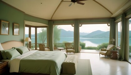 Photo interior modern design room 3d illustration