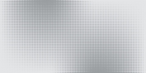 Basic halftone dots effect in black and white color. Halftone effect. Dot halftone. Black white halftone.Background with monochrome dotted texture. Polka dot pattern template.