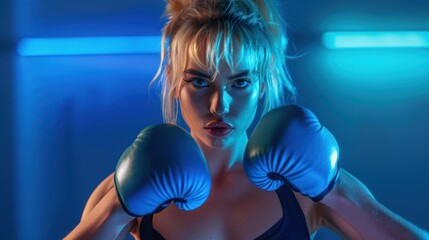 The Woman in Boxing Gloves