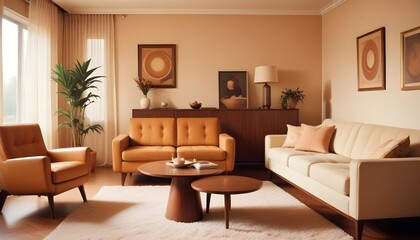 Photo interior modern design room 3d illustration