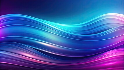 Fototapeta premium Abstract blue and purple gradient background with flowing waves , abstract, gradient, background, waves, flowing, blue, purple