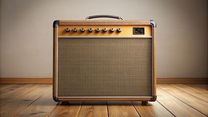 Vintage tube combo amplifier with retro design and warm sound, retro, amplifier, tube, combo, vintage, music, equipment